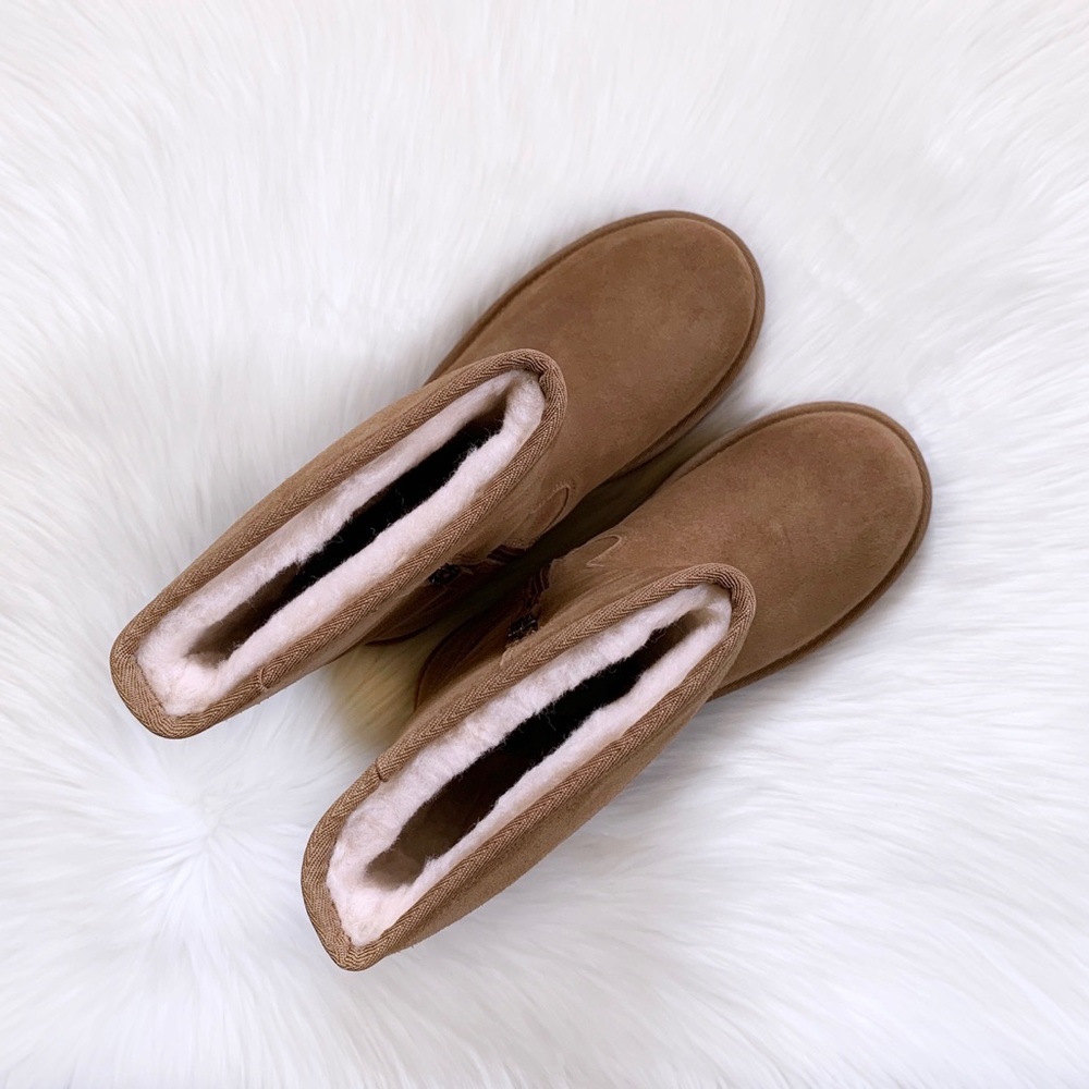UGG Celvin Chestnut Suede Boots - Picture 4 of 8